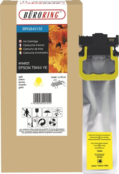 Image Tintenpatrone XL gelb für Workforce Pro WF-C5210DW, 5290DW,