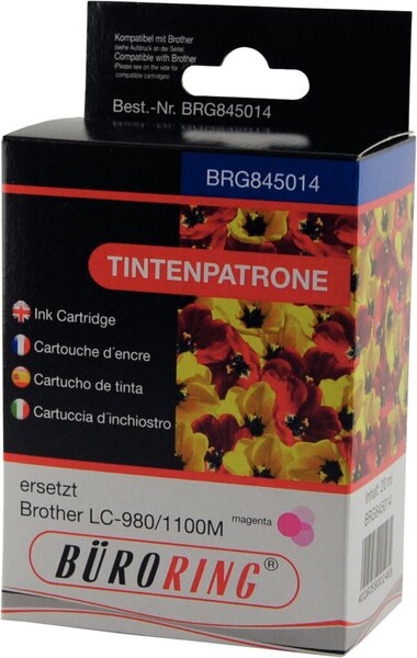 Image Tintenpatrone magenta für Brother DCP-145C,-165C, -185C -185C,-385C
