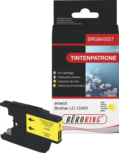 Image Tintenpatrone gelb für Brother DCP J525W, J725DW, J925DW, MFC J430W