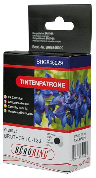 Image Tintenpatrone schwarz für Brother, DCP-J132W, DCP-J152W, DCP-J172W,