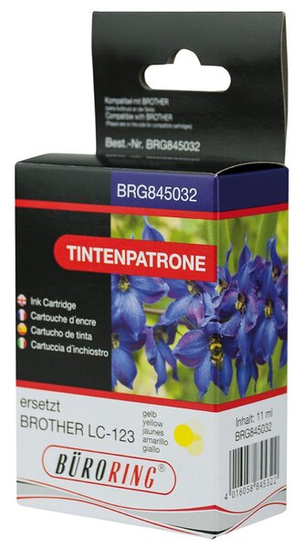 Image Tintenpatrone gelb für Brother, DCP-J132W, DCP-J152W, DCP-J172W,