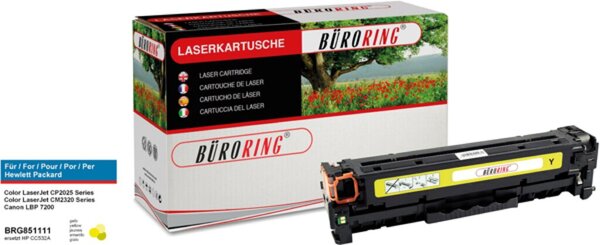 Image Toner Cartridge gelb für HP Color Laserjet CP 2025 DN,