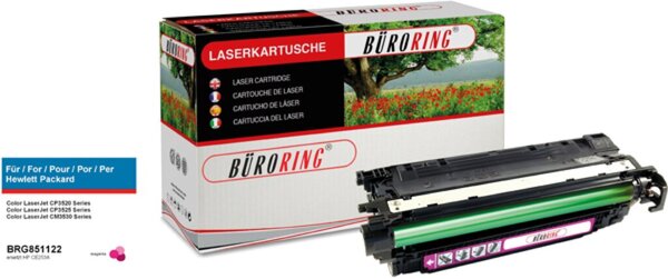 Image Toner Cartridge magenta für HP Color LaserJet CP3520,CP3525DN,
