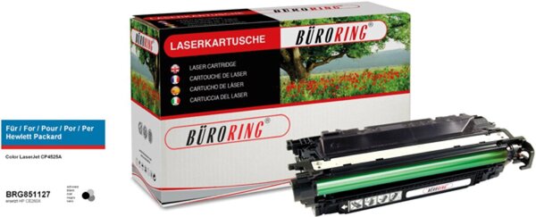 Image Toner Cartridge schwarz für HP Color LaserJet CP 4525A,
