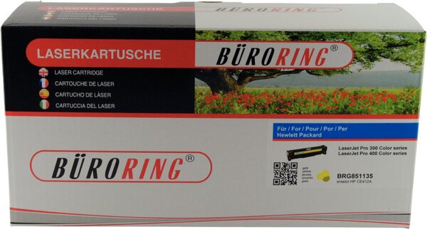 Image Toner Cartridge gelb für HP LaserJet Pro 300 M351