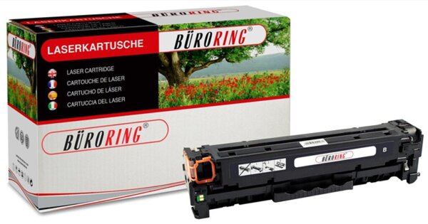 Image Toner Cartridge schwarz für HP Laserjet Pro 200 Color M 251 NW,
