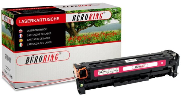 Image Toner Cartridge magenta für HP Laserjet Pro 200 Color M 251 NW,