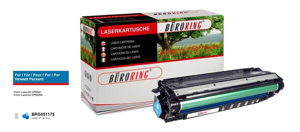 Image Toner Cartridge cyan für HP Color LaserJet Professional CP5225,