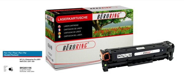 Image Toner Cartridge 312X schwarz für HP Color Laserjet Pro M 476