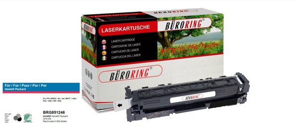 Image Toner Cartridge schwarz, # CF410X für Color LaserJet Pro M452/452dn/