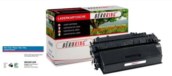 Image Toner Cartridge schwarz, # Q7553X für HP LaserJet P2014/2015, M2727/7027,
