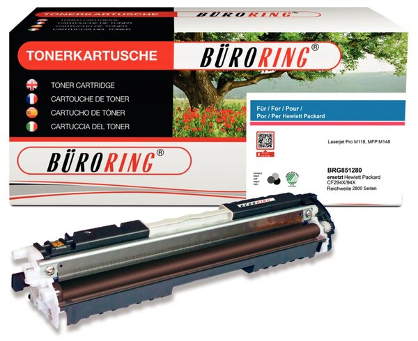 Image Toner CF294X schwarz für HP LaserJet Pro M 118 DW, MFP M 140 SERIES,