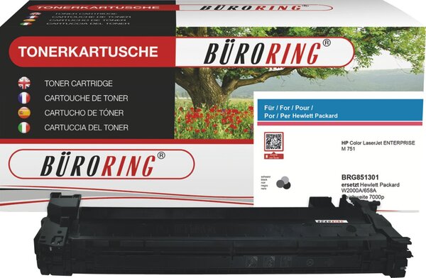 Image Toner schwarz für HP LaserJet Enterprise M751dn