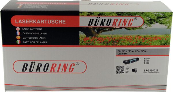 Image Toner Kassette schwarz für Lexmark E 360/460/462