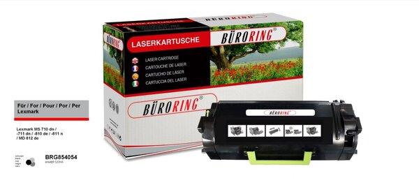 Image Toner Cartrige 520HA schwarz für Lexmark MS710dn, MS711dn,MS810de,