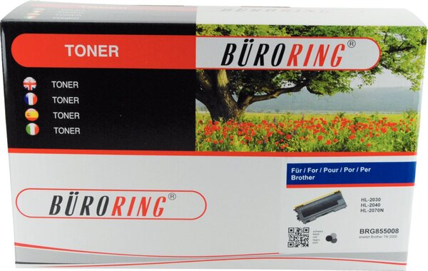 Image Toner schwarz für Brother HL-2030, 2040, 2070N, DCP-7010,