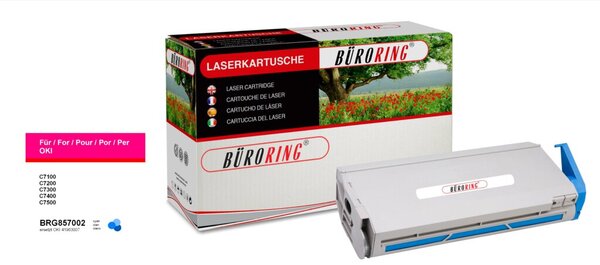 Image Toner cyan für Oki C301dn, C321dn, MC332dn, MC342dnw, MC342w