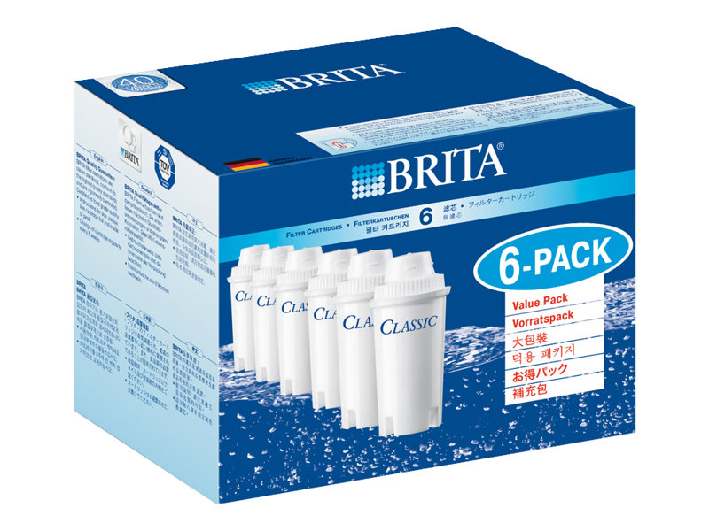 Image BRITA 1x3 Brita Filterkartuschen Pack 3 Classic Ersatzkartuschen