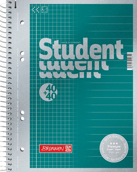 Image Collegeblock Duo A5 Lin.21+22 Premium Student DUO, 90 g/qm