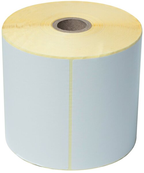 Image Einzeletikettenrolle 102 x 74 mm, weiß, 1100 Etiketten/Rolle