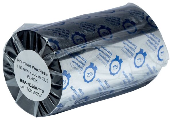 Image Premium Wachs/Harz,schwarz,300m/110mm TD-4T-Transferbänder