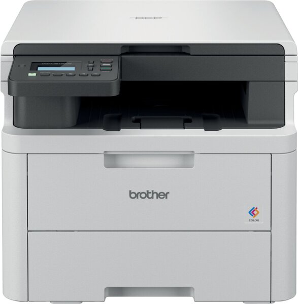 Image brother DCP-L3515CDW 3 in 1 Farblaser-Multifunktionsdrucker grau