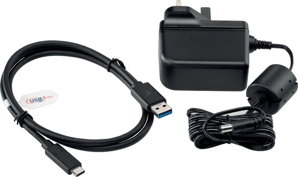Image AC-Adapter: Flachstecker und USB-Kabel Zubehör-Set für ADS-1300, ADS-1800W