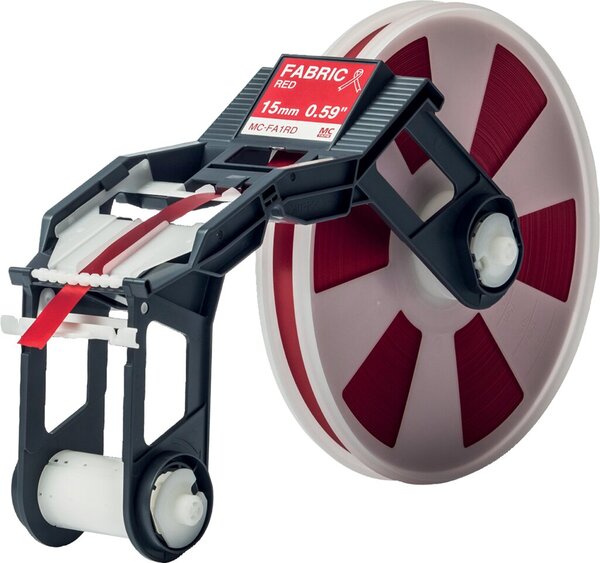 Image Tape Creator, Textilband,300m/15mm,rot 