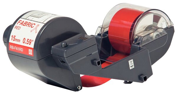 Image Textilfarbband rot RB-FA1RD 15mmx300m, für Tape Creator TP-M5000N