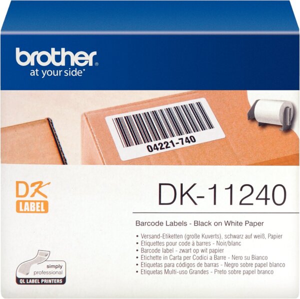 Image BROTHER DK-11240 Versand-Etiketten gr. Kuverts
