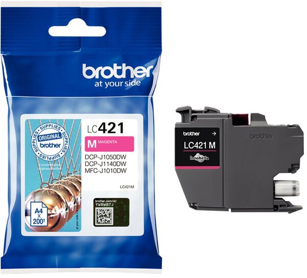 Image BROTHER Ink Brother LC-421M magenta