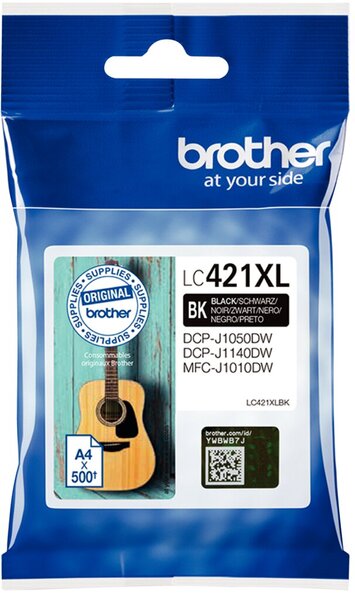 Image BROTHER Ink Brother LC-421XLBK black