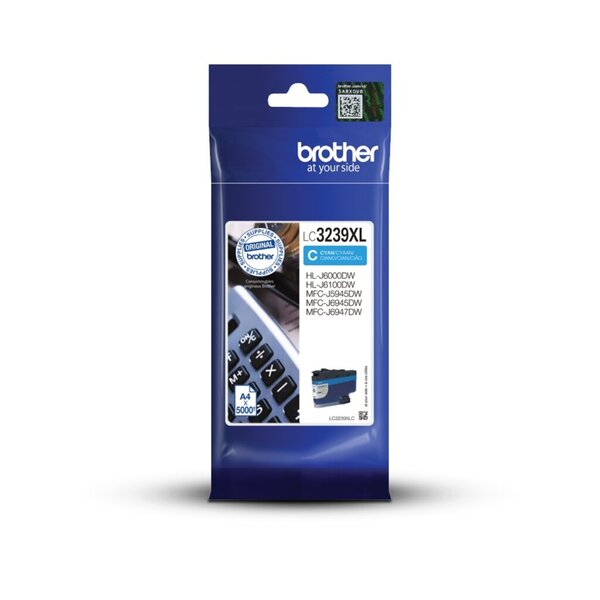 Image BROTHER LC-3239XLC/ Ink cartridge cyan f/HL-J6000DW, -J6100DW, MFC-J5945DW, -J6