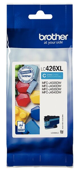Image BROTHER LC-426XLC Tintenpatrone cyan (ca. 5000 Seiten)