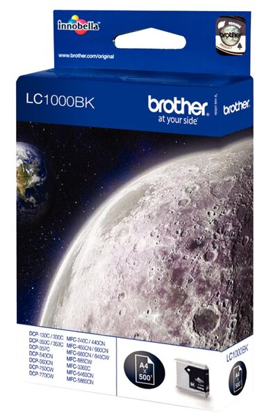 Image BROTHER LC1000BK Schwarz Tintenpatrone