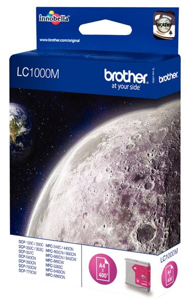 Image BROTHER LC1000M Magenta Tintenpatrone