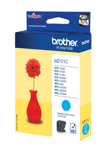 Image BROTHER LC121C Cyan Tintenpatrone