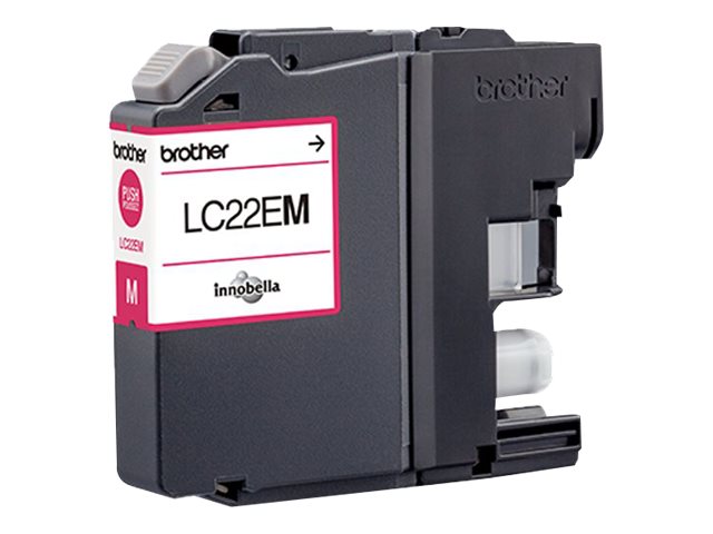 Image BROTHER LC22EM Sehr hohe Ergiebigkeit Magenta Tintenpatrone