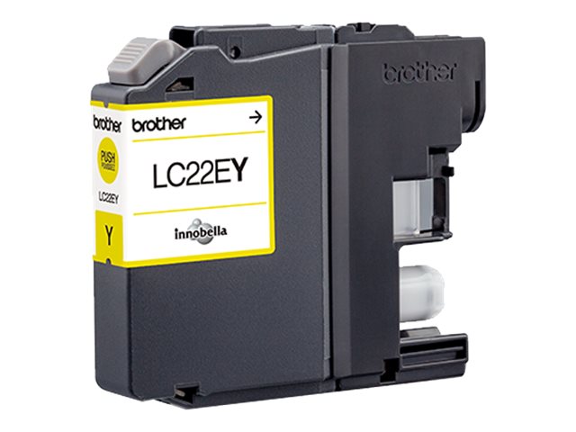Image BROTHER LC22EY Gelb Tintenpatrone
