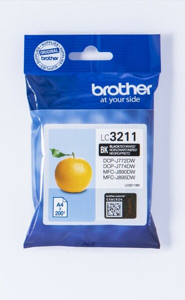 Image BROTHER LC3211BK Schwarz Tintenpatrone