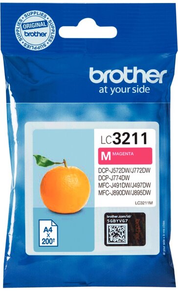Image BROTHER LC3211M Magenta Tintenpatrone
