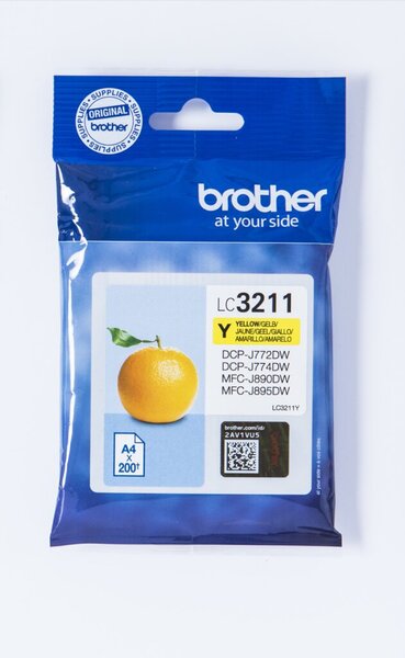 Image BROTHER LC3211Y Gelb Tintenpatrone