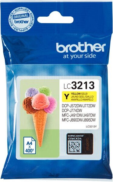 Image BROTHER LC3213Y Gelb Tintenpatrone