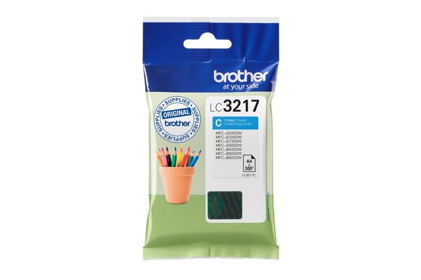 Image BROTHER LC3217C Cyan Tintenpatrone