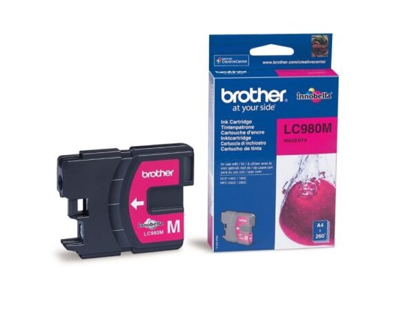 Image BROTHER LC980M Magenta Tintenpatrone