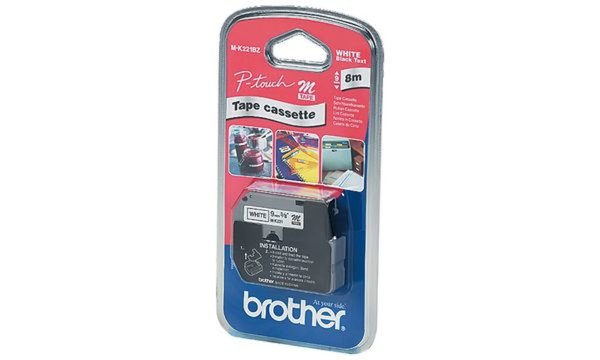 Image BROTHER MK221SBZ P-TOUCH 9mm W-B