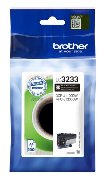 Image BROTHER Patrone Brother LC-3233BK    MFCJ1300DW/DCPJ1100DW