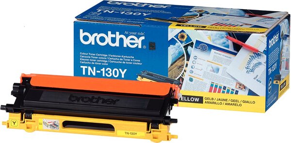 Image BROTHER TN130Y Gelb Tonerpatrone