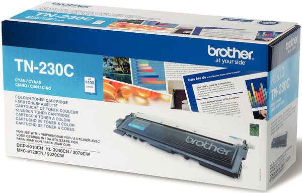 Image BROTHER TN230C Cyan Tonerpatrone