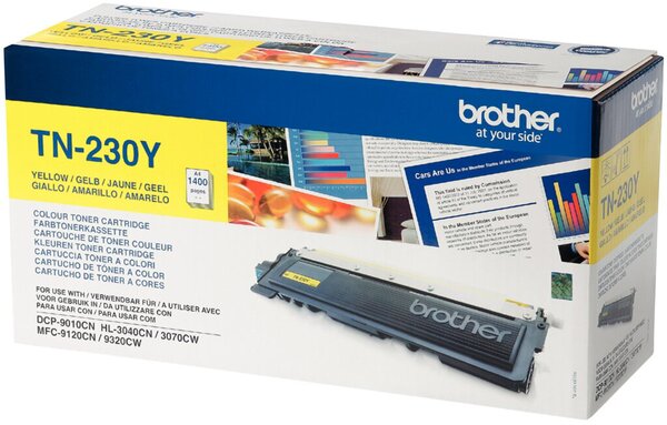 Image BROTHER TN230Y Gelb Tonerpatrone
